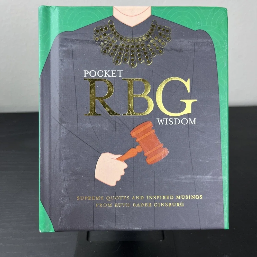 RGB‎ Wisdom Ruth Bader Ginsburg Pocket Hardcover 2019 Quotes Book